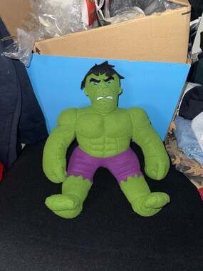 Marvel Kids Baby Boom Incredible Hulk 15" Plush Stuffed Animal